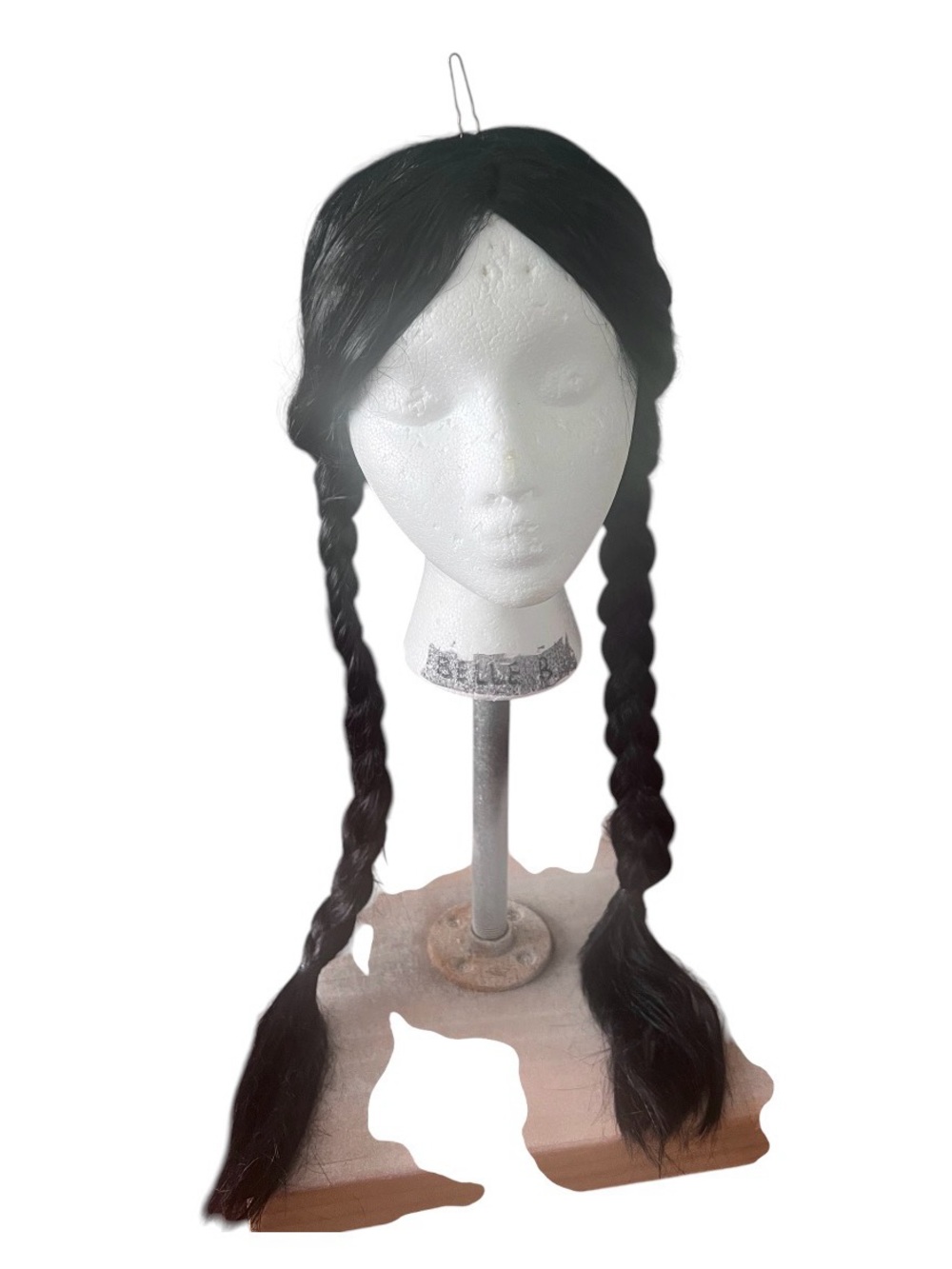 Girls Spirit Wednesday/Goth Doll Costume Kids XL Includes Wig